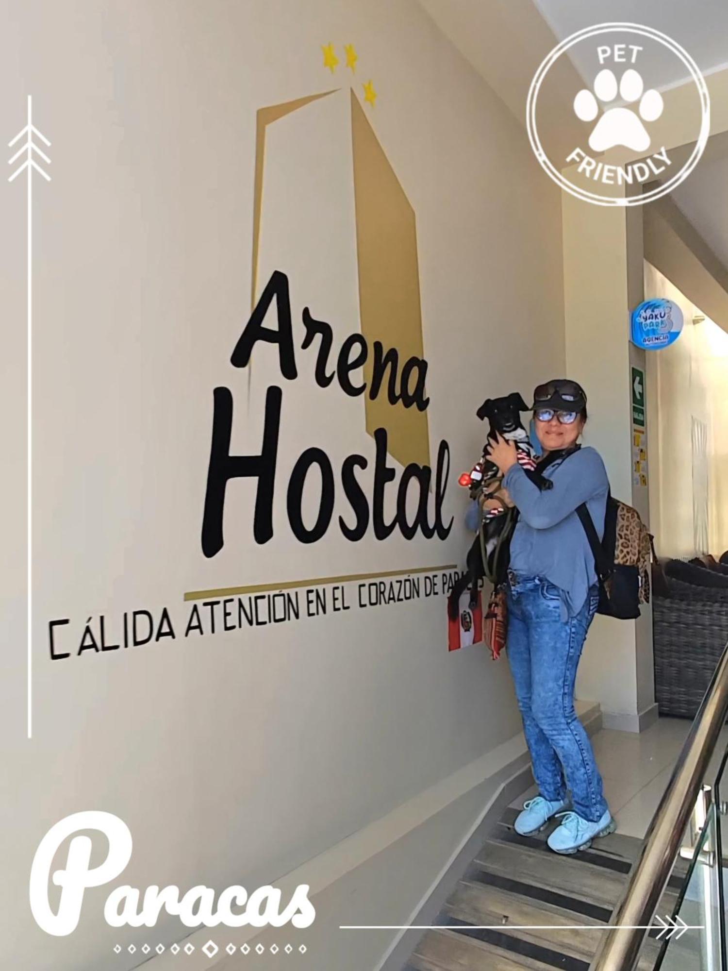 Arena Hostal Paracas Buitenkant foto